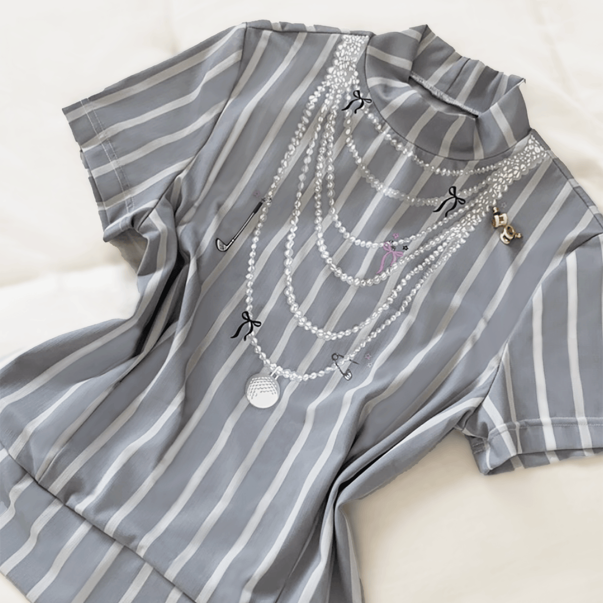 Loveland Retro Turtleneck Top - Erthe Golf