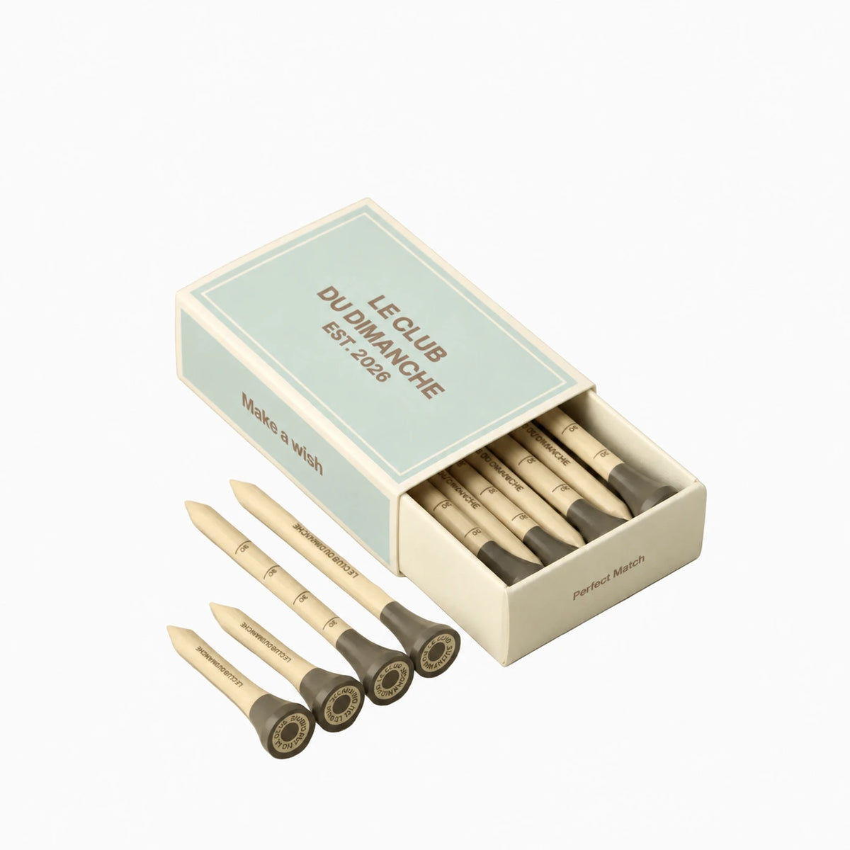 Match Box Golf Tees - Blue
