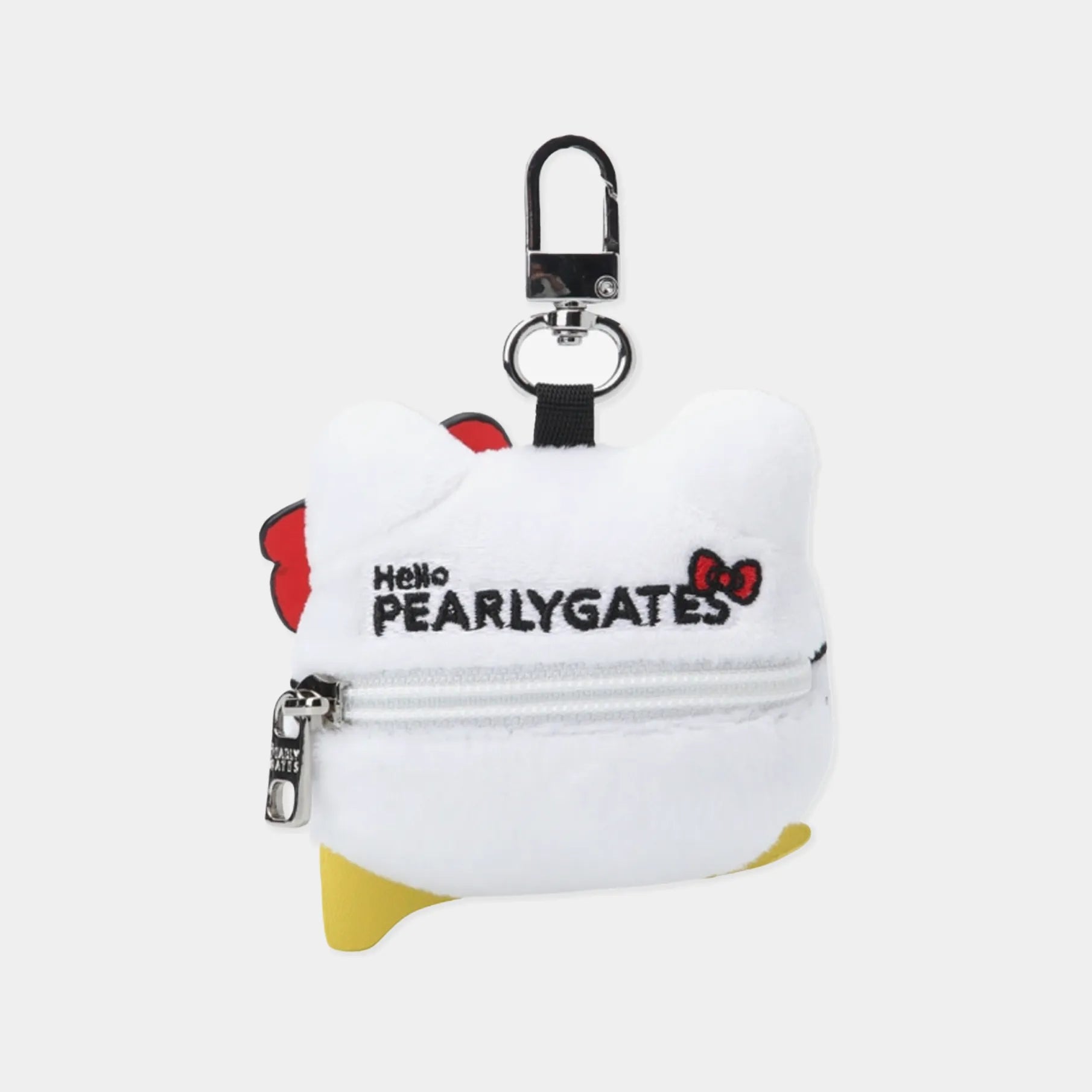 [Pearly Gates x Hello Kitty] Women's Ball Pouch - White - Erthe Golf