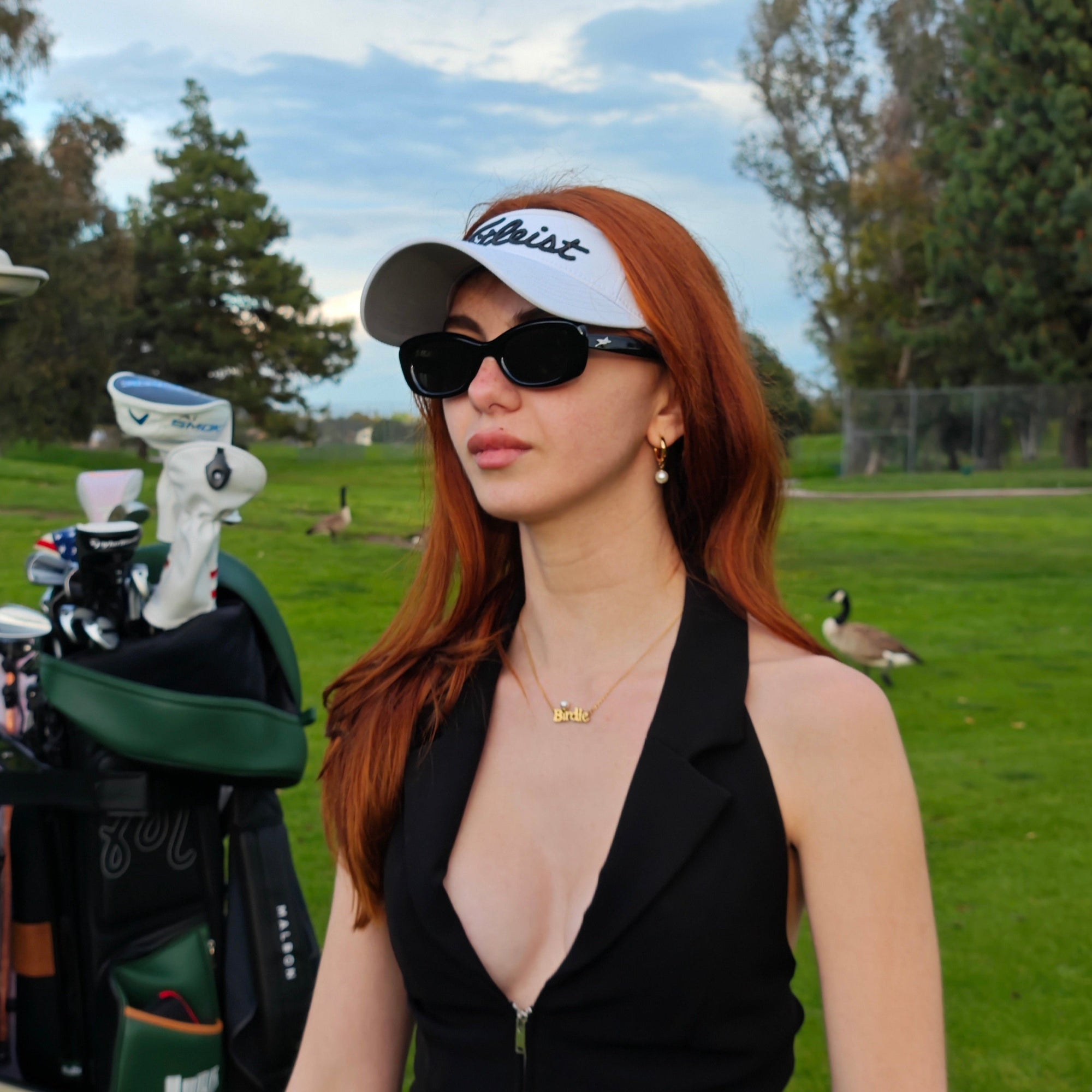 Birdie Necklace - Gold - Erthe Golf