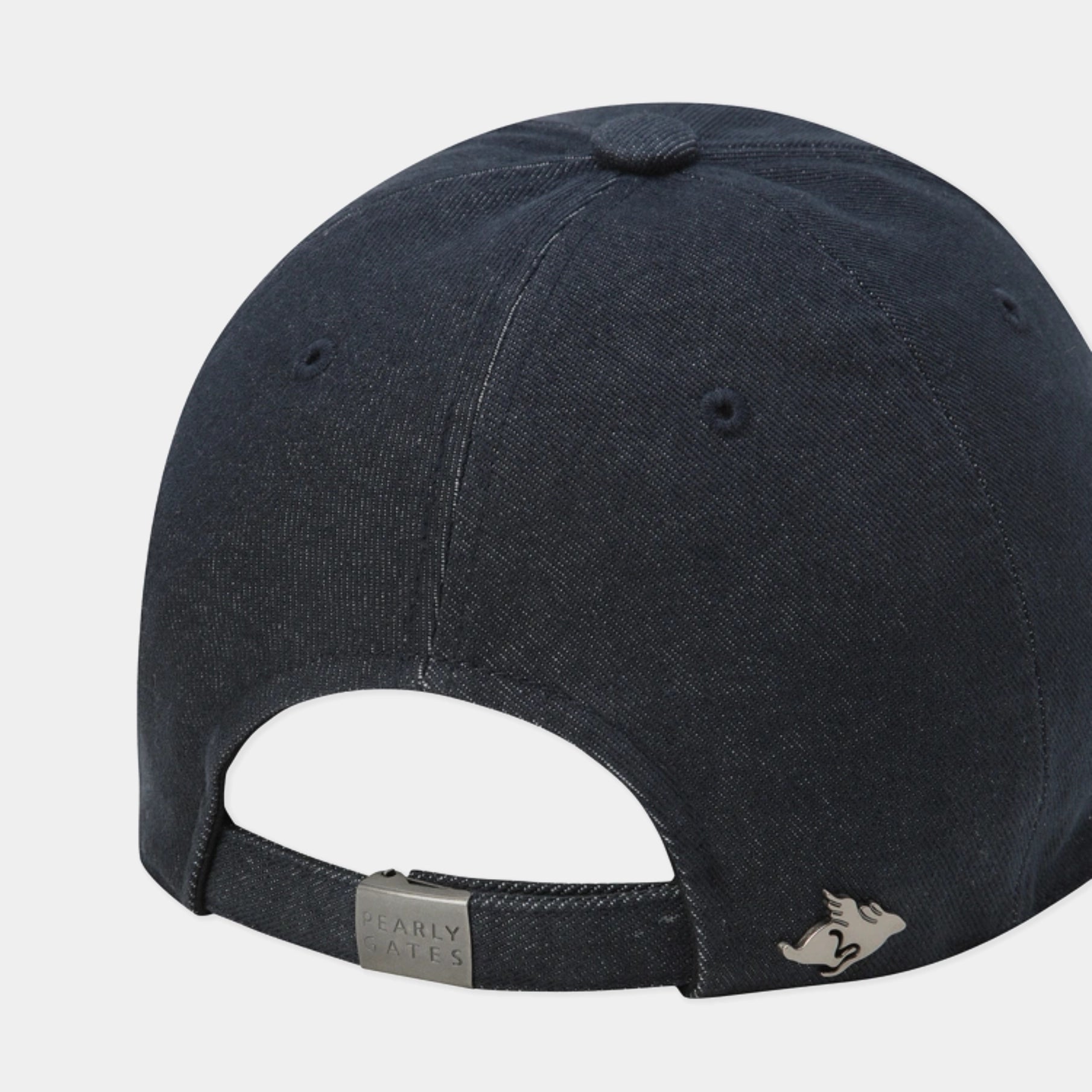 Pearly Gates Cooling Distressed Denim Ball Cap - Blue | Erthe Golf