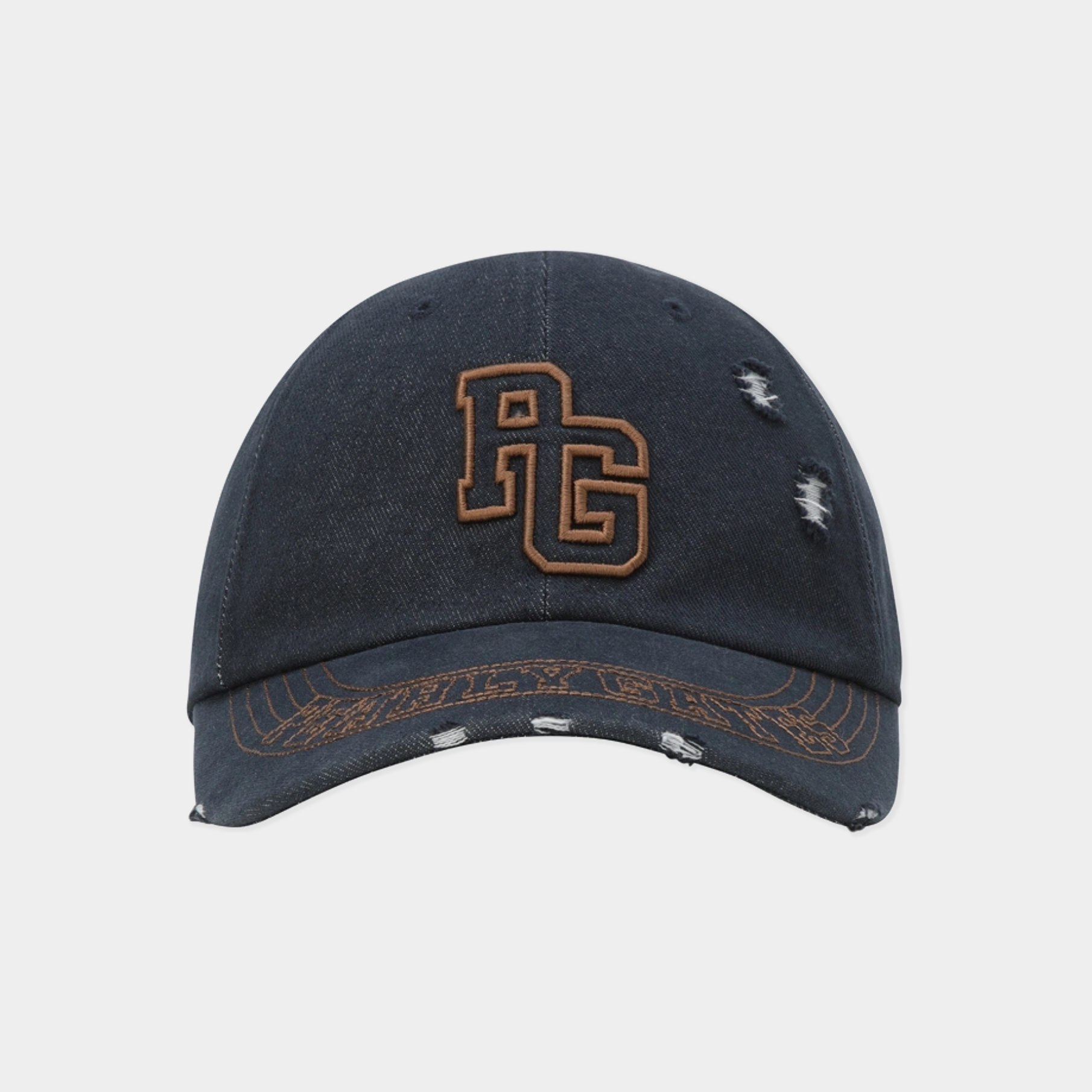 Pearly Gates Cooling Distressed Denim Ball Cap - Blue | Erthe Golf