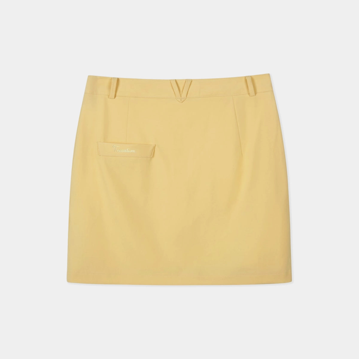 Women's Wrap Skirt - Yellow