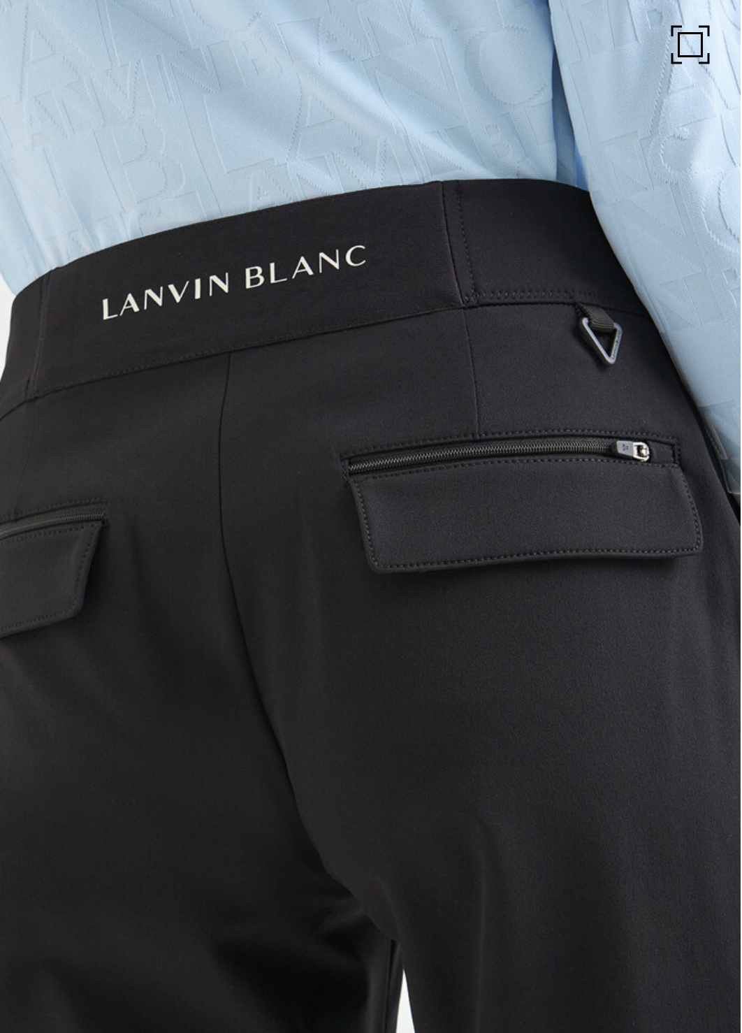 Lanvin Blanc Water-Repellent Drawstring Pants