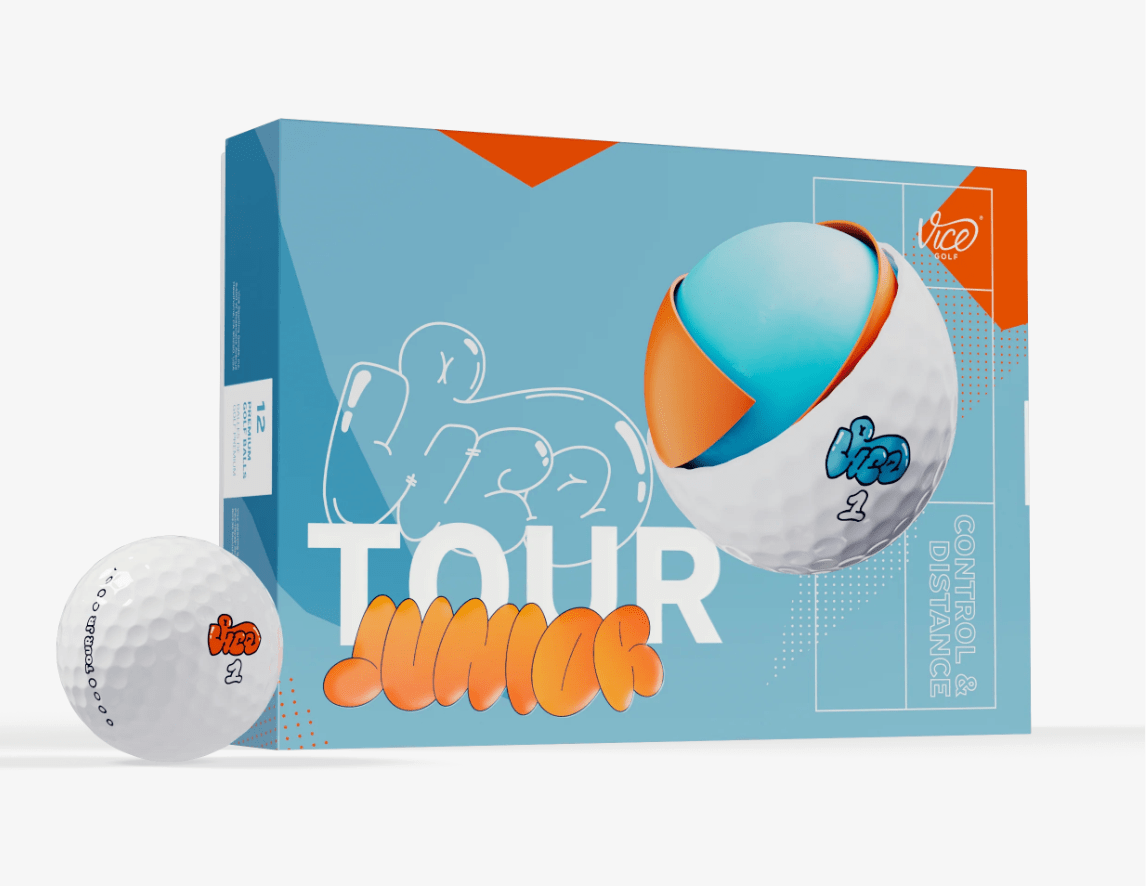 Vice Golf Tour Junior Golf Ball - Erthe Golf