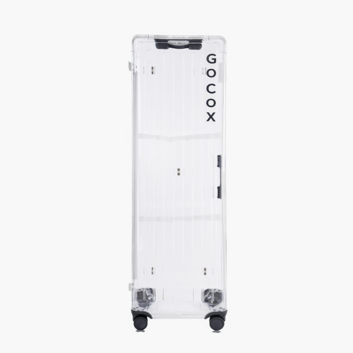 Transparent Golf Travel Case with Wheels - White - Erthe Golf