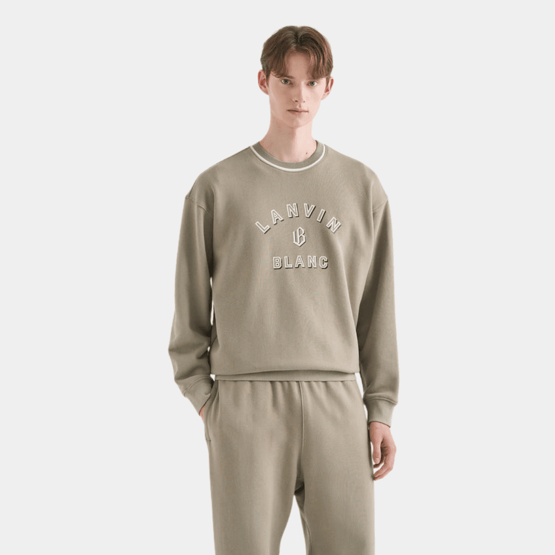 Men's Sweater - Taupe Grey - Erthe Golf