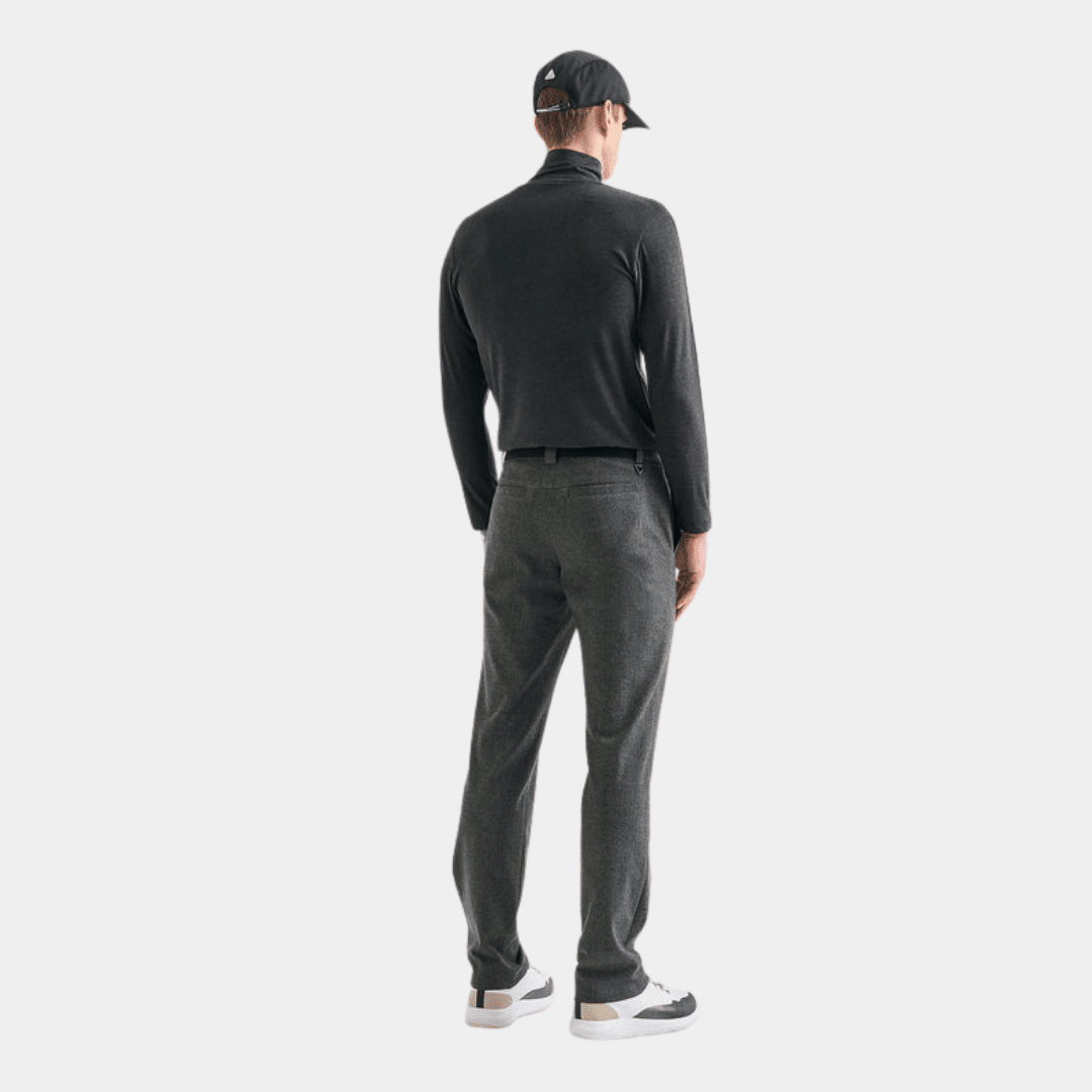 Men's Knit Pants - Charcoal Grey - Erthe Golf