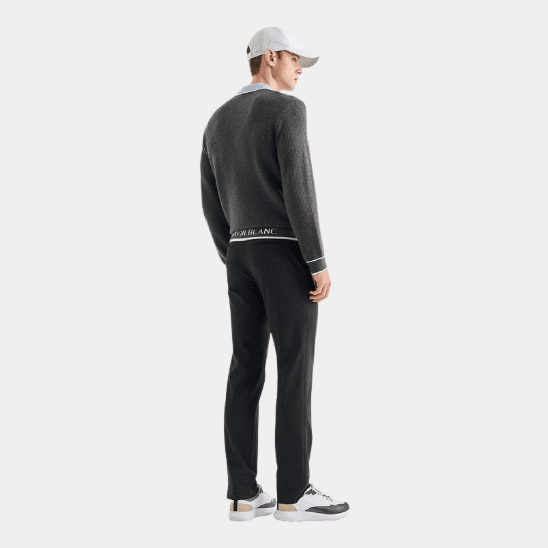 Men's Sweater - Dark Grey - Erthe Golf
