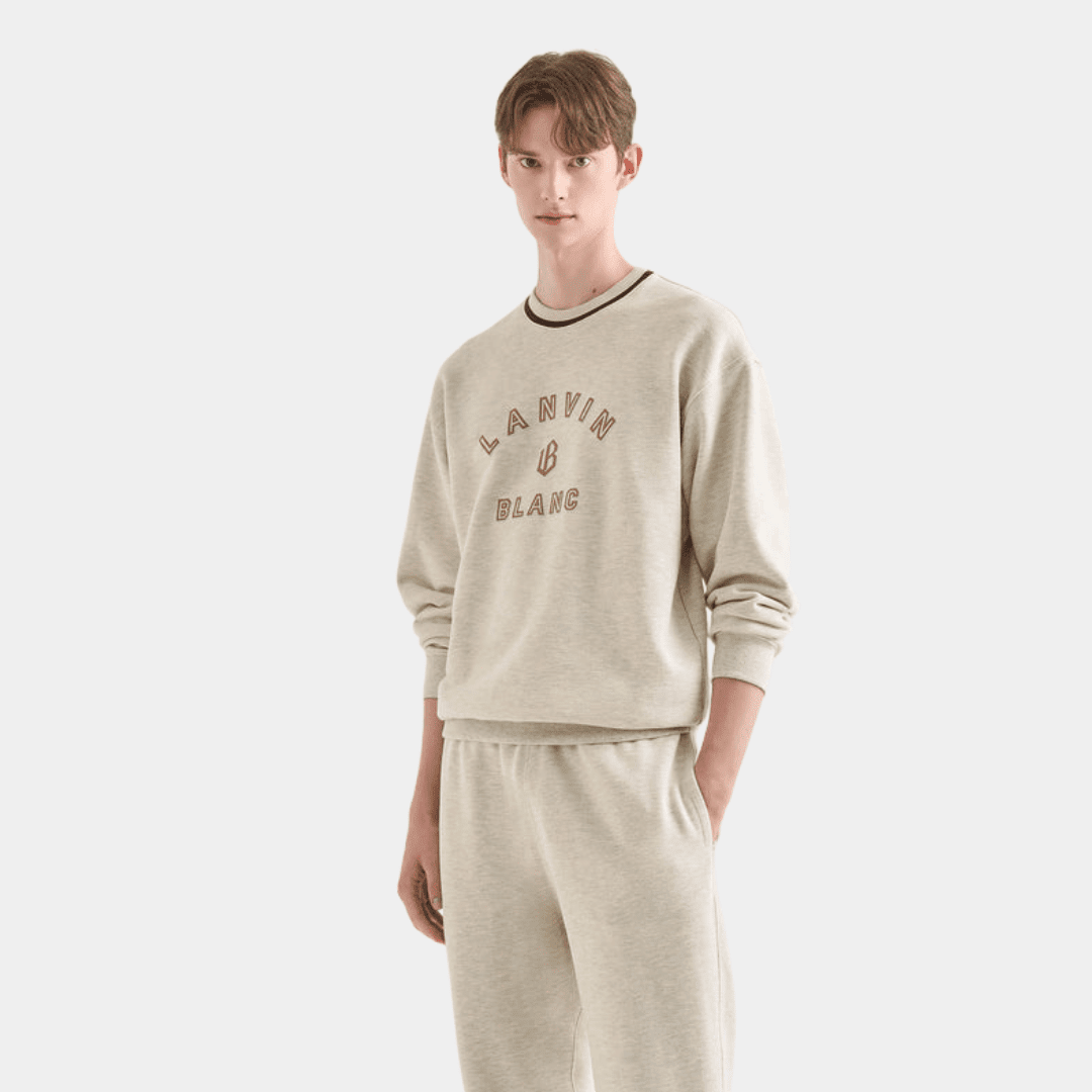 Men's Sweater - Oatmeal - Erthe Golf