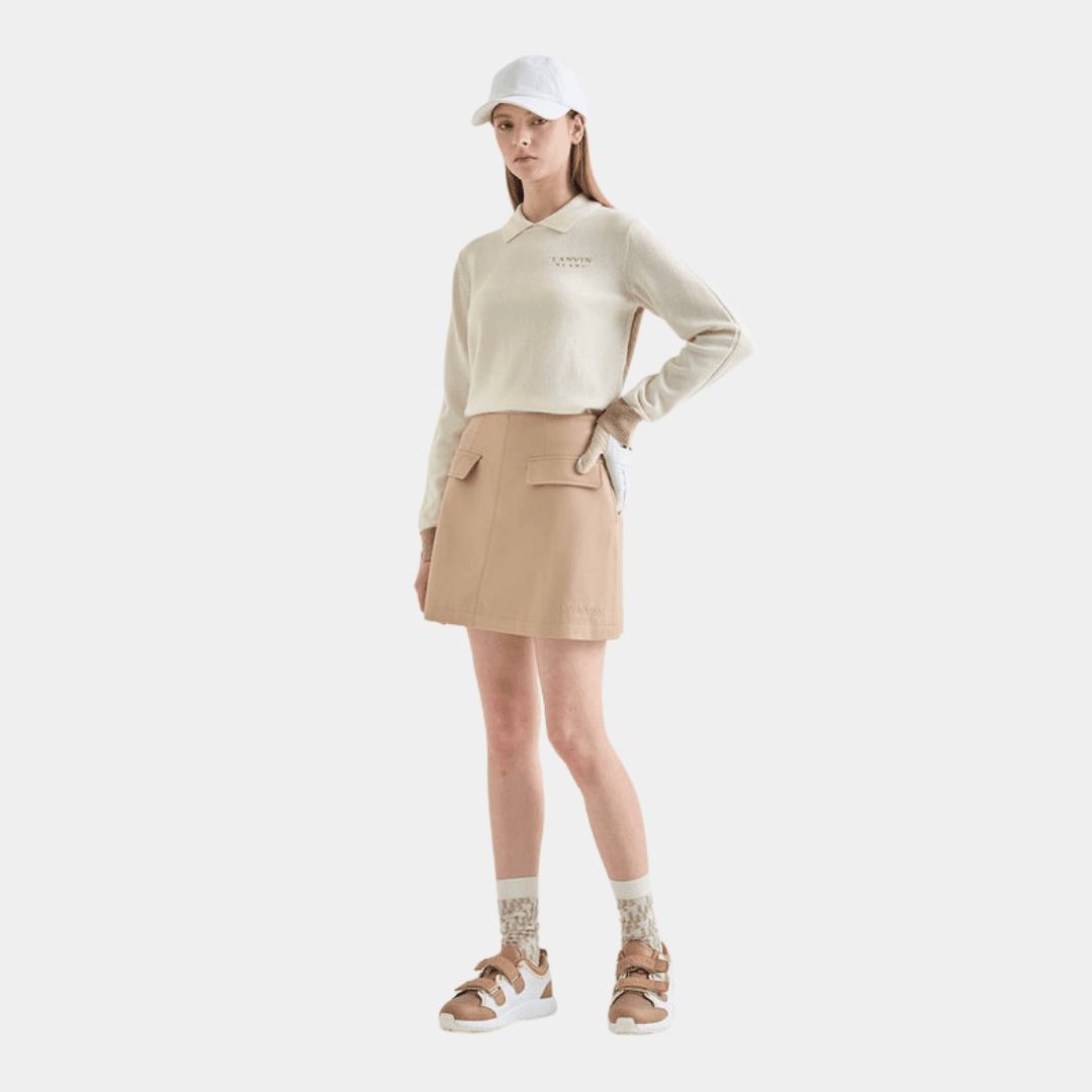 Women's Sweatshirt - Off White - Erthe Golf