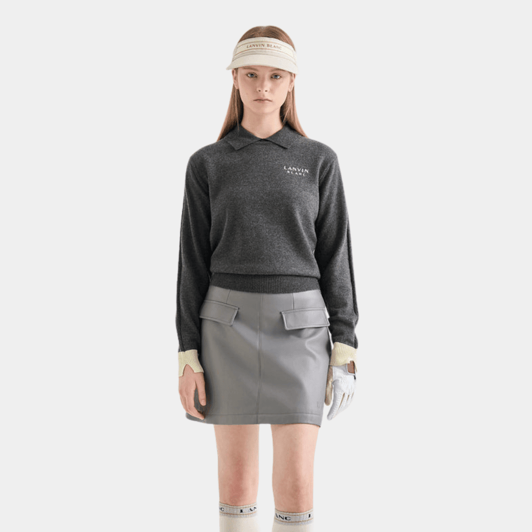 Women's Sweatshirt - Grey - Erthe Golf