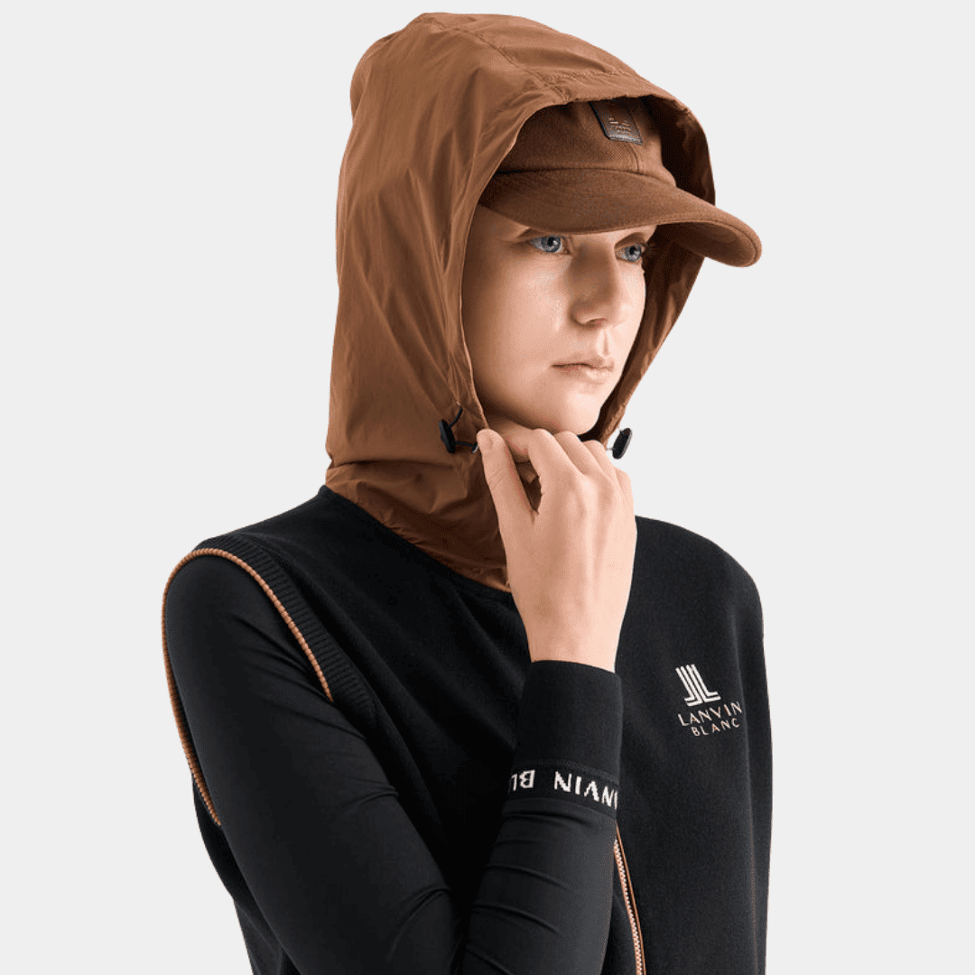 Women's Zip Hoodie - Black - Erthe Golf