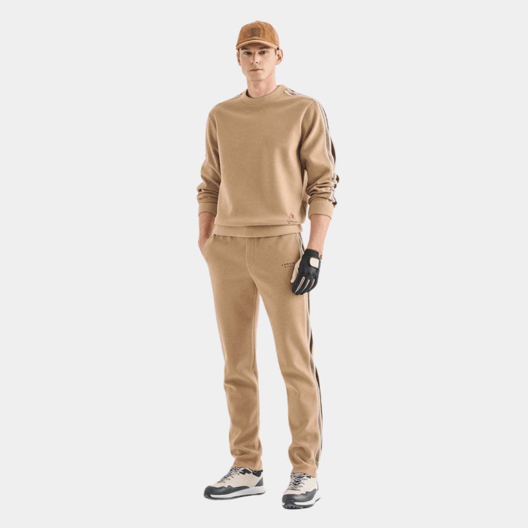 Men's Sweater - Camel - Erthe Golf