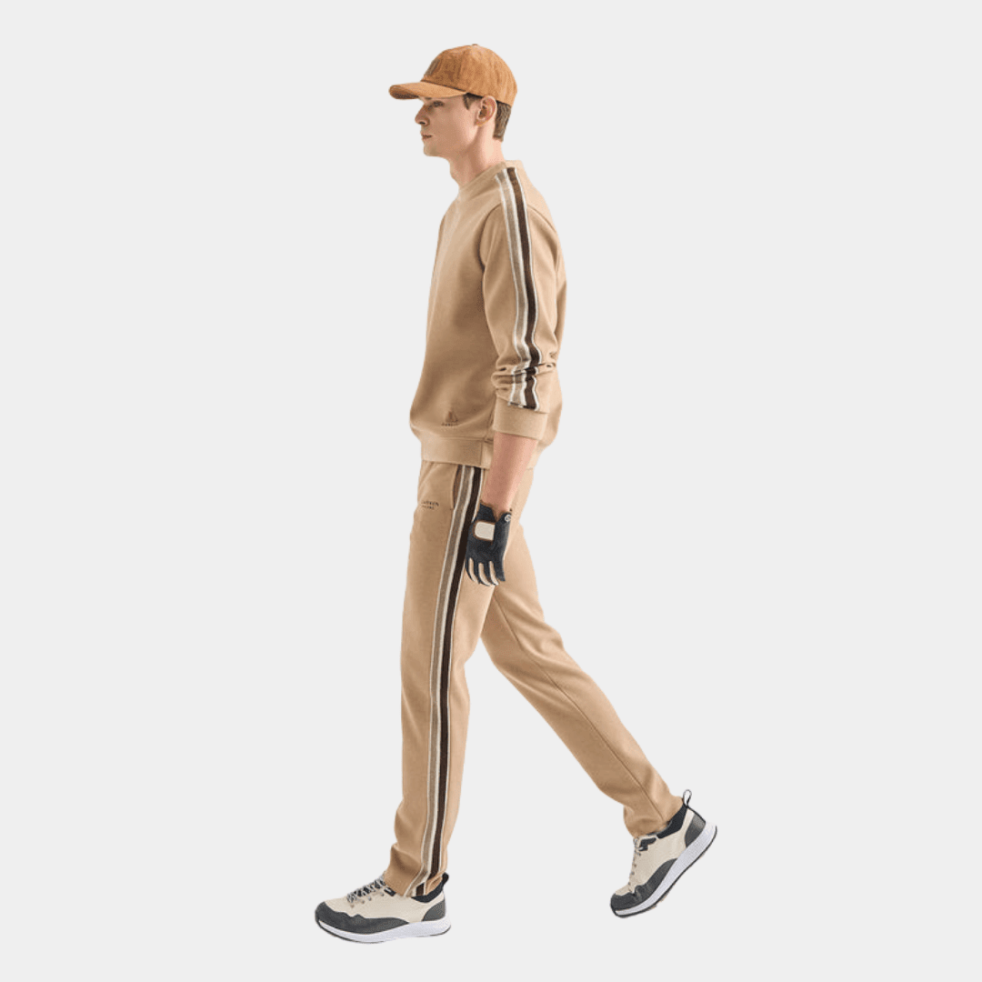 Men's Sweater - Camel - Erthe Golf