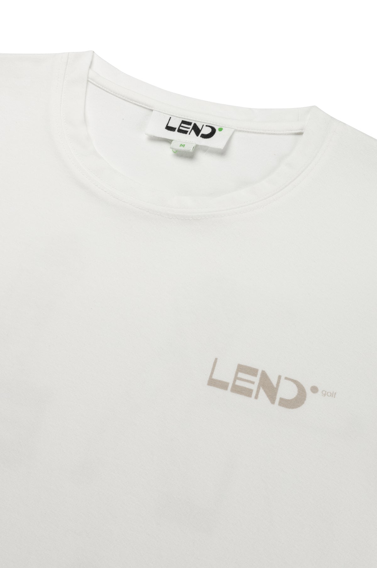Lend Golf Unisex Swing Tshirt White - Erthe Golf