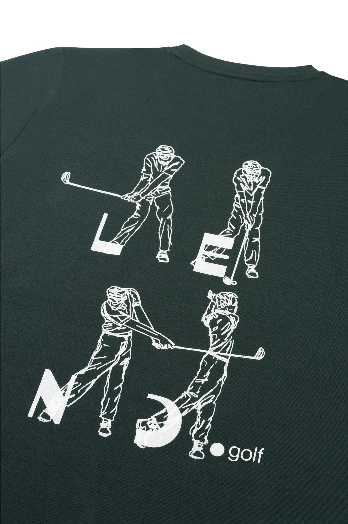 Lend Golf Unisex Swing Tshirt Black - Erthe Golf