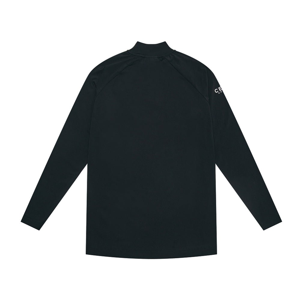 Cellty Black Mock - Neck Long Sleeve - Erthe Golf