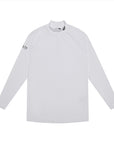 Cellty Golf White Mock-Neck Long Sleeve