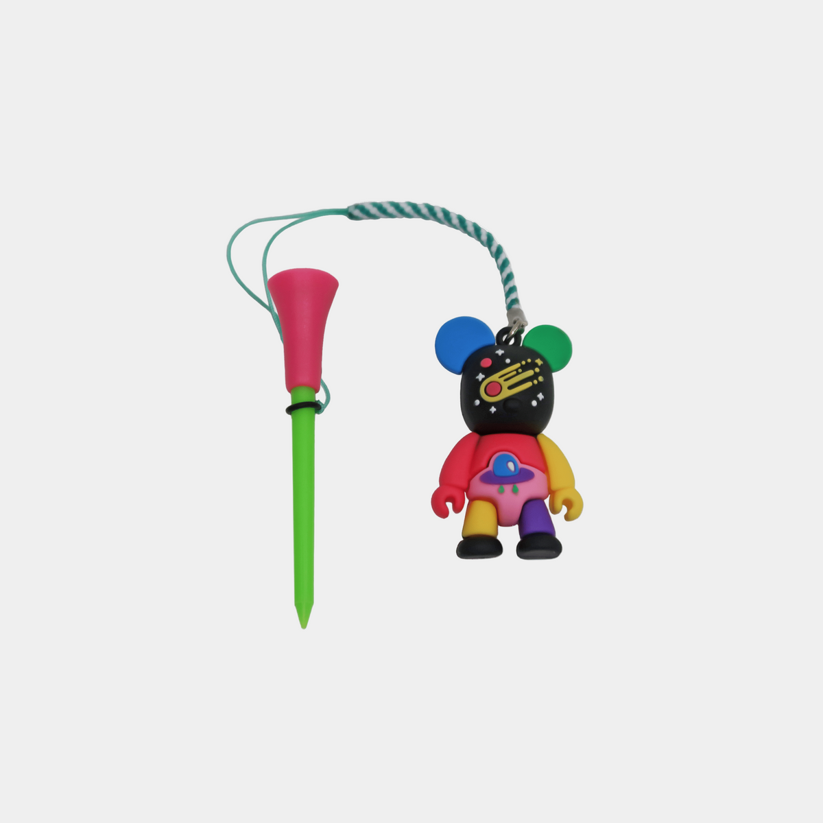 Loss Prevention Golf Tee with Bear - A set of 5 - Erthe Golf