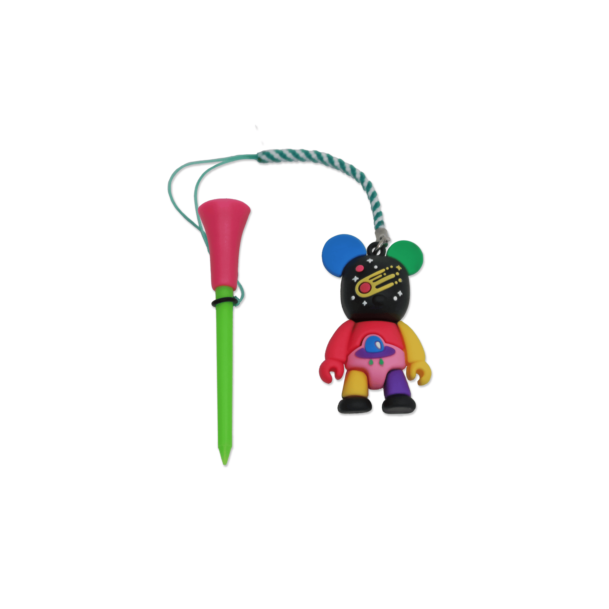 Loss Prevention Golf Tee with Bear - A set of 5 - Erthe Golf