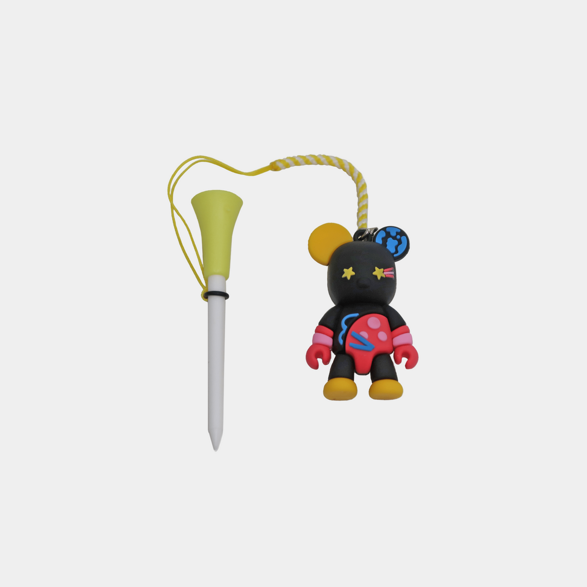 Loss Prevention Golf Tee with Bear - A set of 5 - Erthe Golf