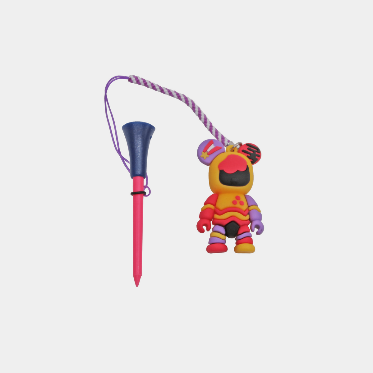 Loss Prevention Golf Tee with Bear - A set of 5 - Erthe Golf