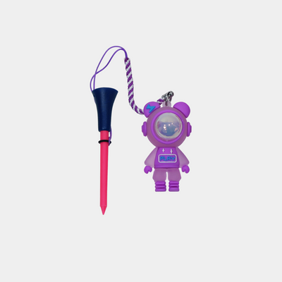 Astronaut Glow Tee - Purple - Erthe Golf