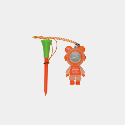 Astronaut Glow Tee - Orange - Erthe Golf