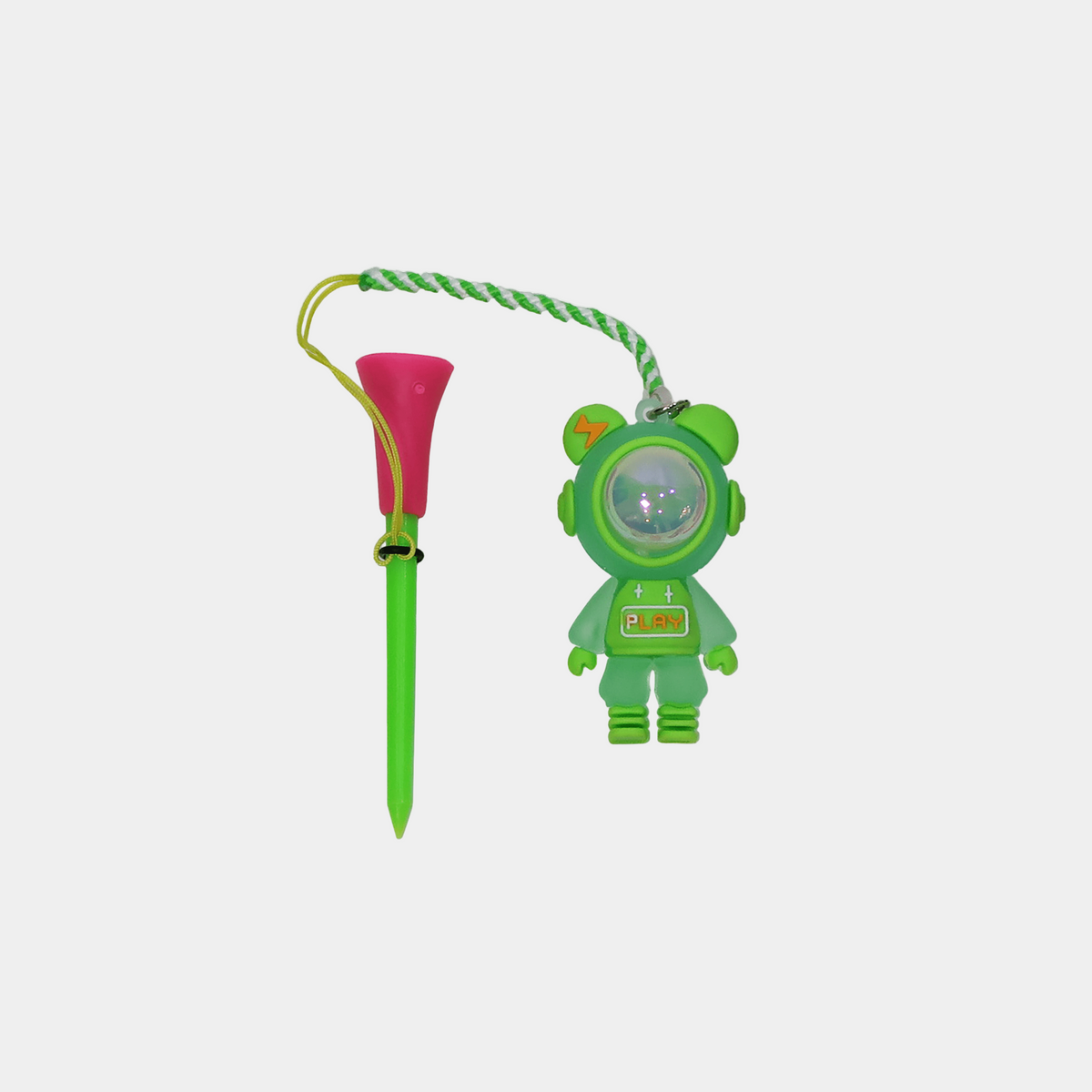 Astronaut Glow Tee - Green - Erthe Golf