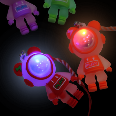 Astronaut Glow Tee - Orange