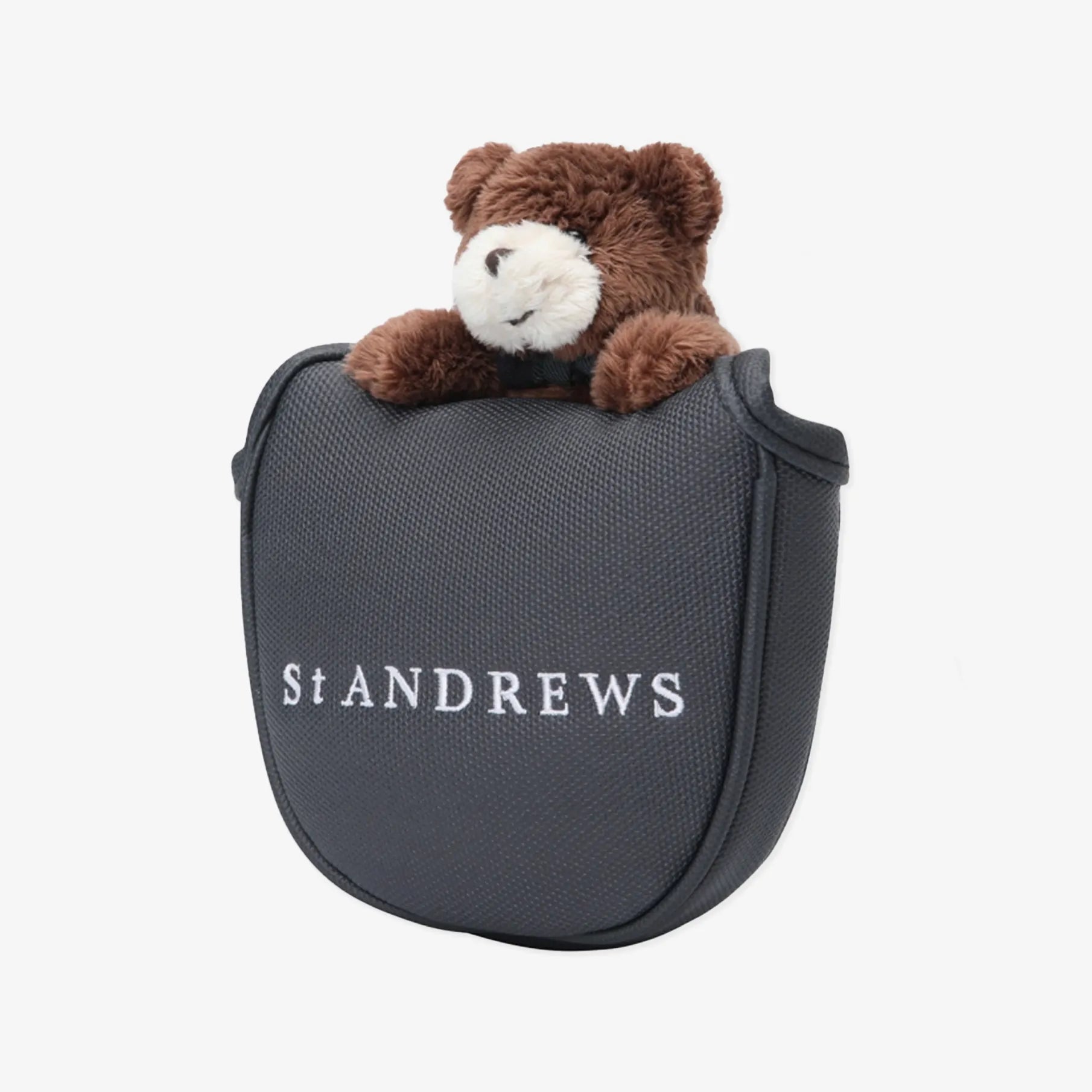 Teddy Bear Mallet Putter Cover - Navy - Erthe Golf