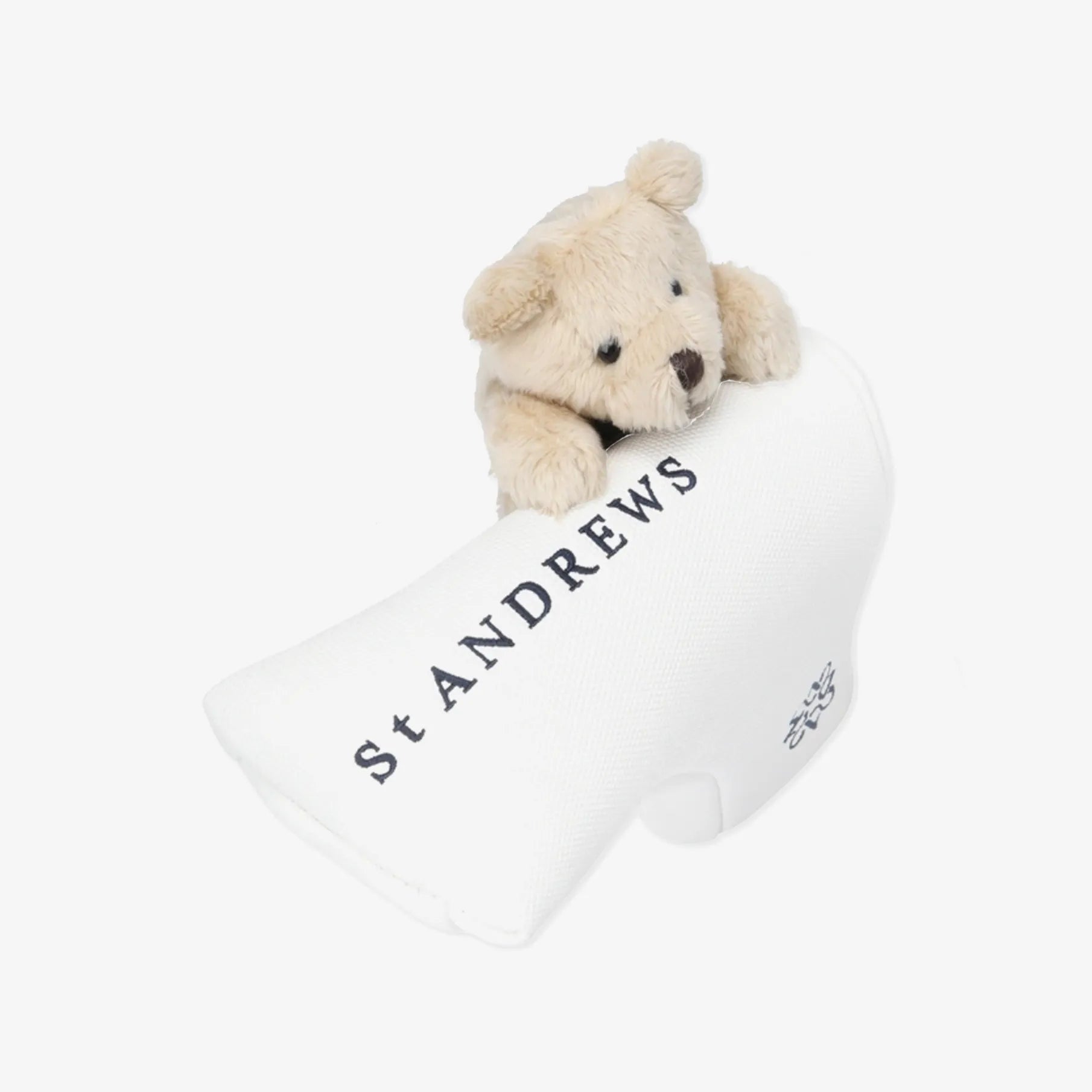 Teddy Bear Blade Putter Cover - White - Erthe Golf