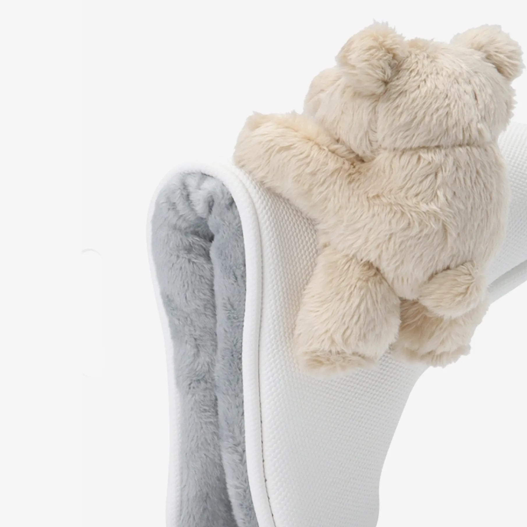 Teddy Bear Blade Putter Cover - White - Erthe Golf