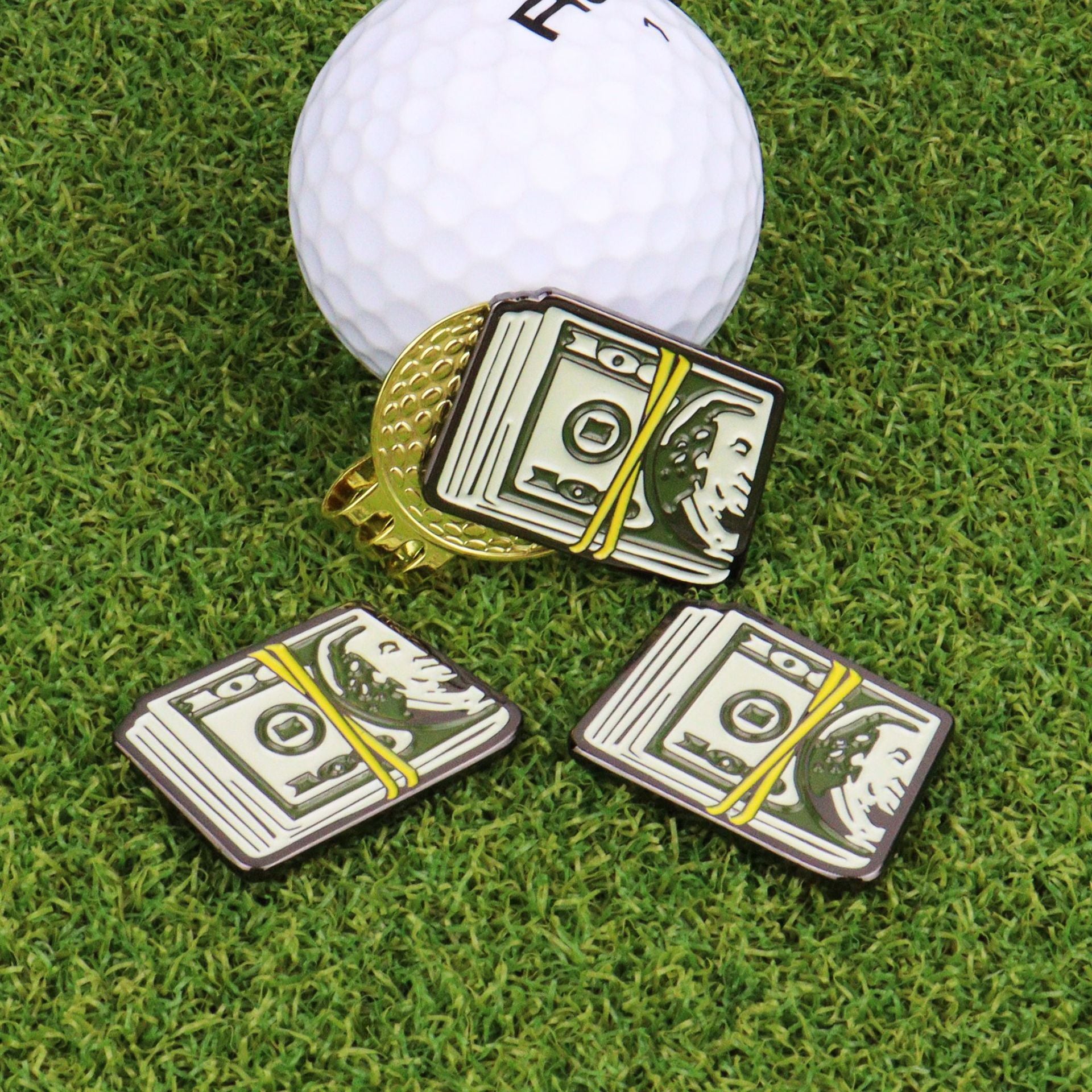 Dollar Bill Golf Marker - Erthe Golf
