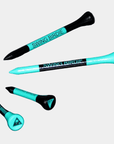 Wooden Golf Tee Pack - Tiffany Blue - Erthe Golf