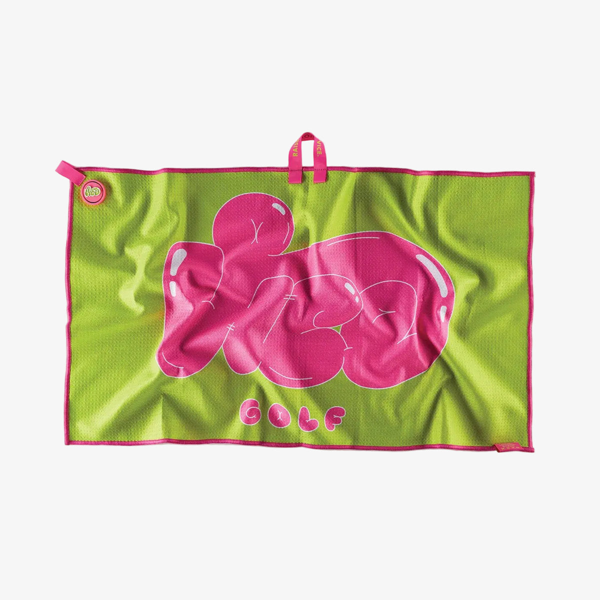Vice Junior Golf Towel - Green - Erthe Golf