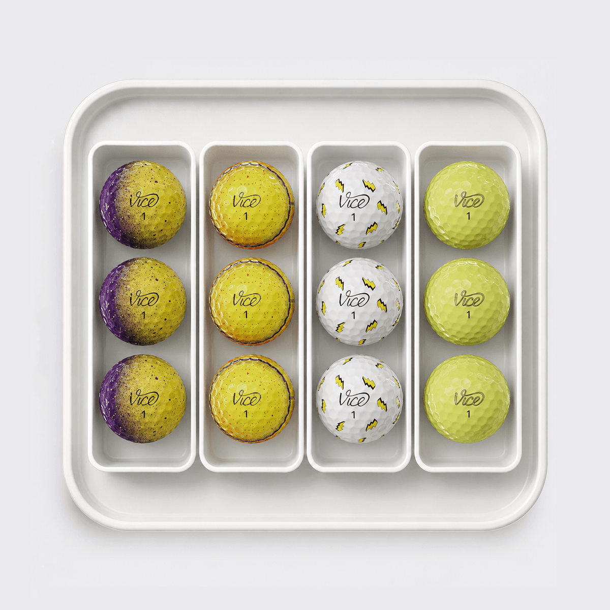 Vice Golf Mix Pack A - Royal Gold Edition - Erthe Golf