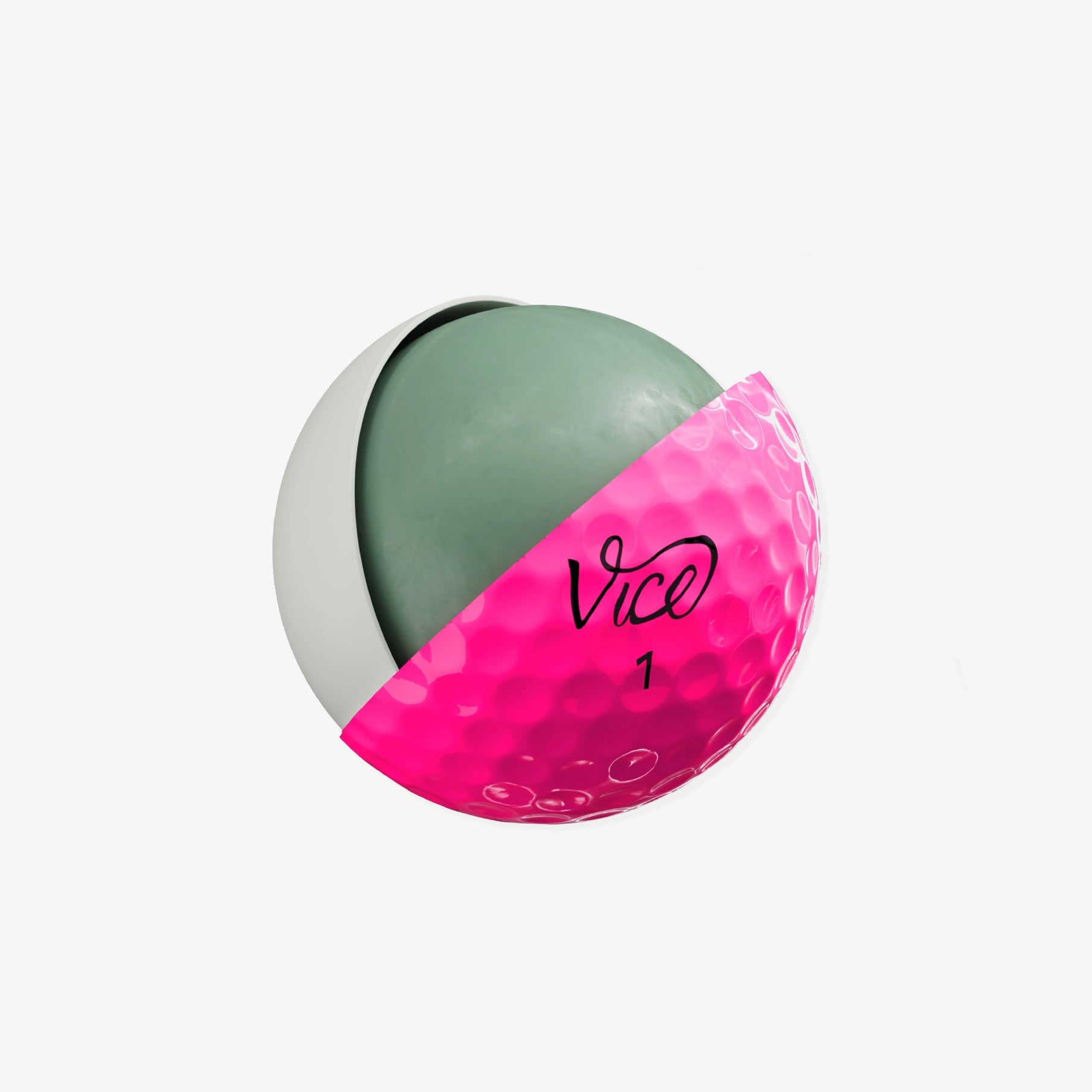 Vice Pro Air Golf Balls - Neon Pink - Erthe Golf