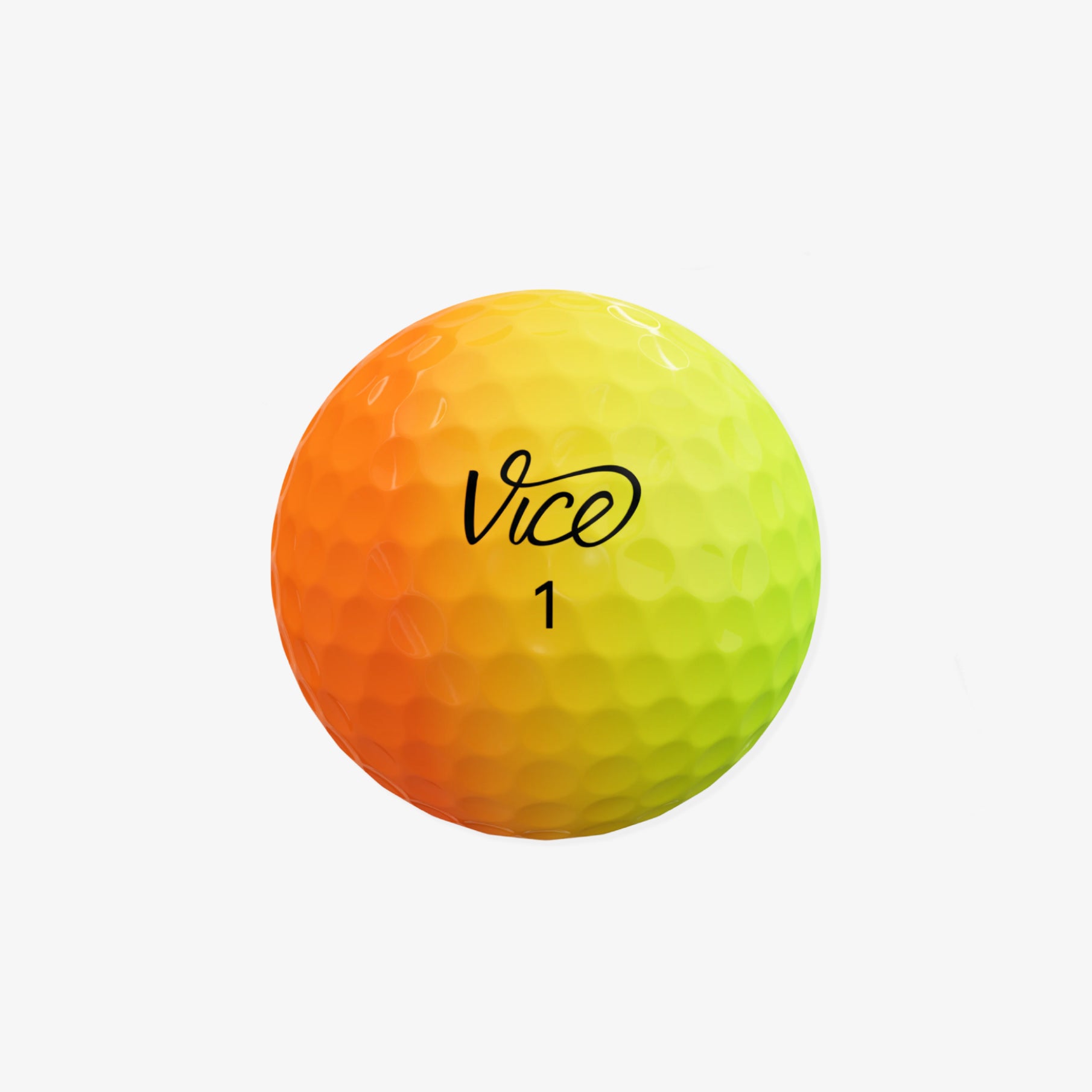 Vice Pro Plus Golf Balls - Shade Orange Yellow - Erthe Golf