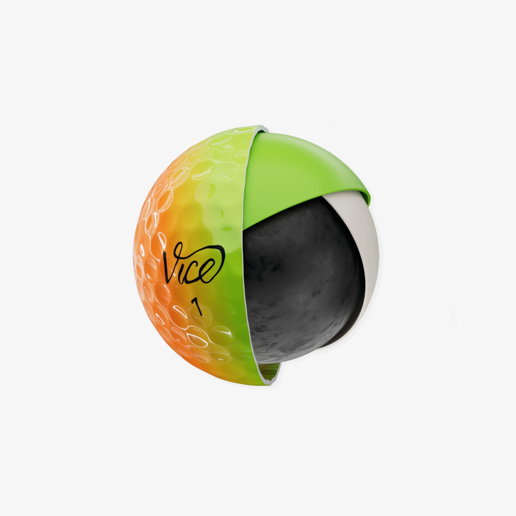Vice Pro Plus Golf Balls - Shade Orange Yellow - Erthe Golf