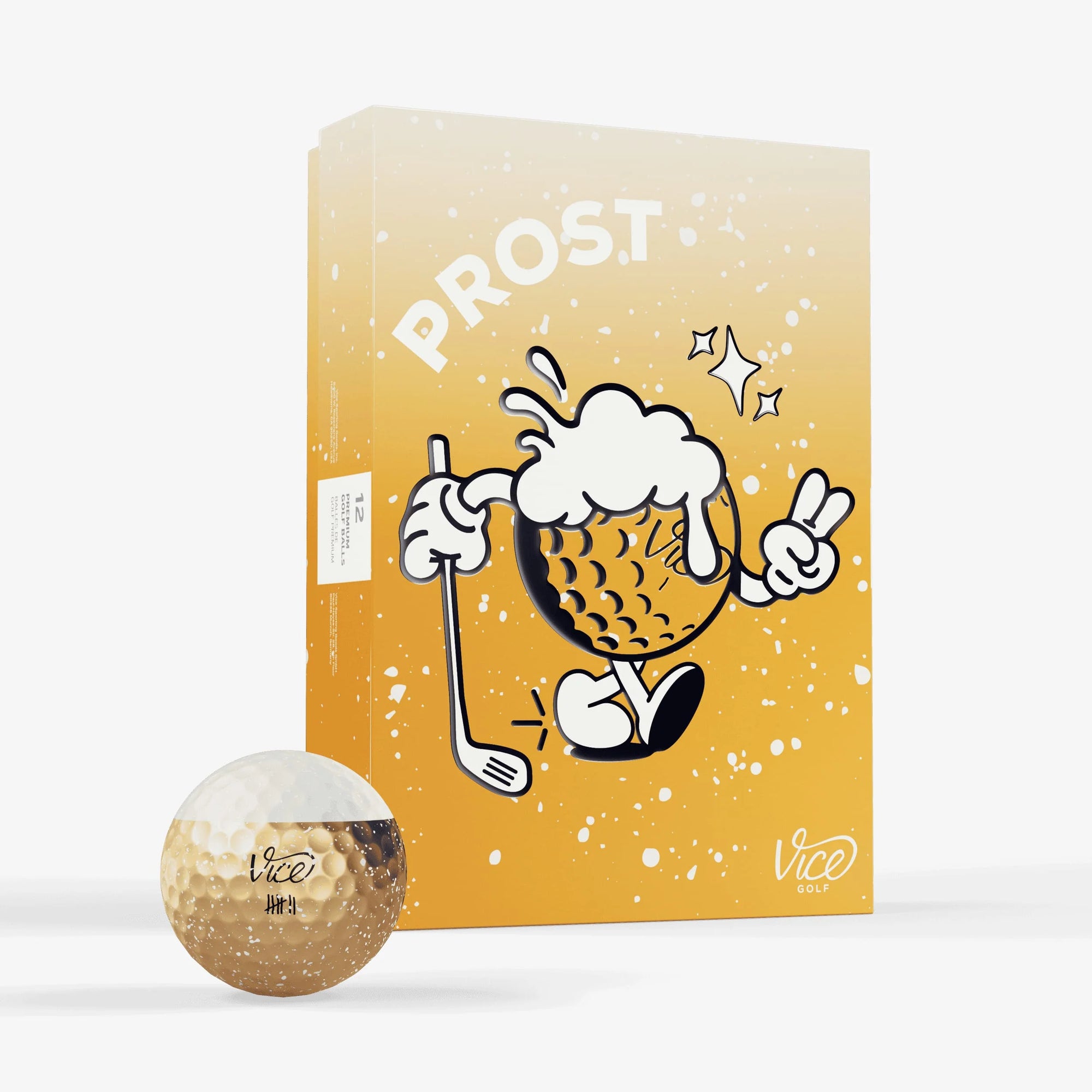 Vice Golf Ball - Pro(st) Beer - Erthe Golf