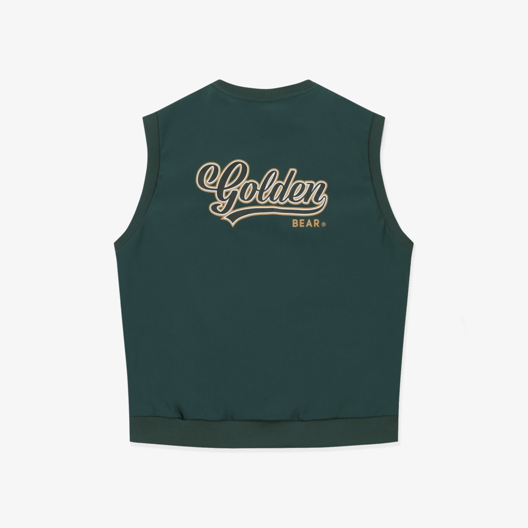 Men's Hybrid Down Vest - Green - Erthe Golf