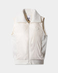 Women's Knit Hybrid Light Padded Vest - Ivory - Erthe Golf