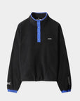 [WAAC X Jones] Women's Polartec Retro Fleece Pullover - Black - Erthe Golf