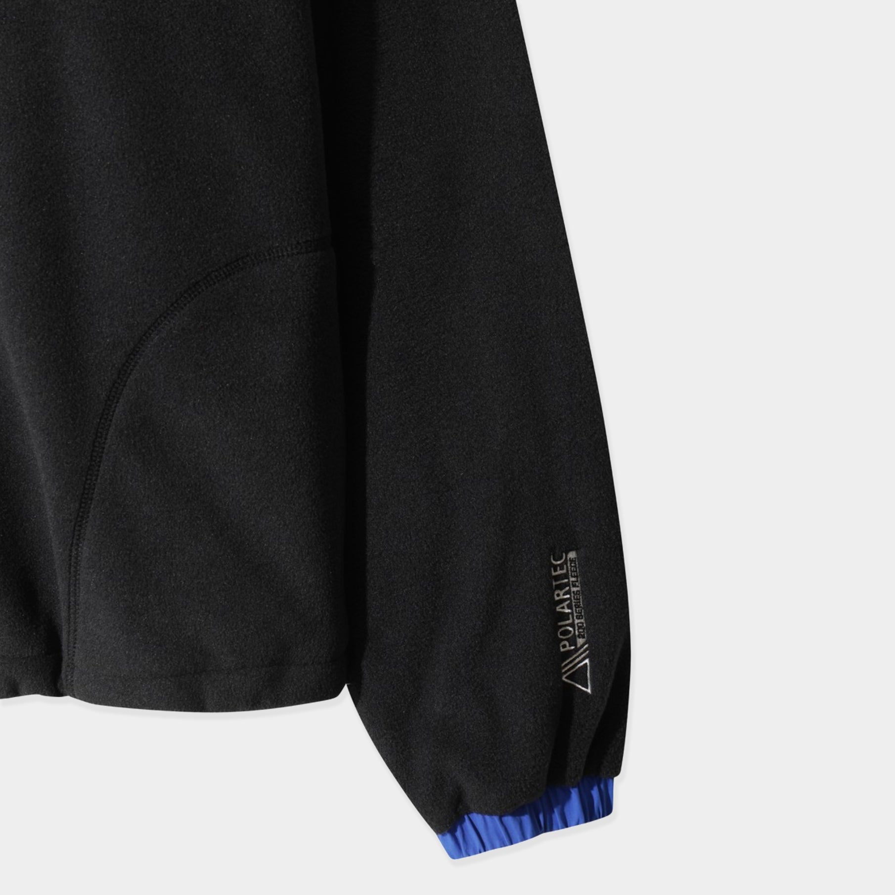[WAAC X Jones] Women's Polartec Retro Fleece Pullover - Black - Erthe Golf