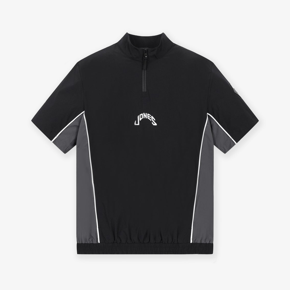 [WAAC x JONES] Men's Zip Top - Black - Erthe Golf