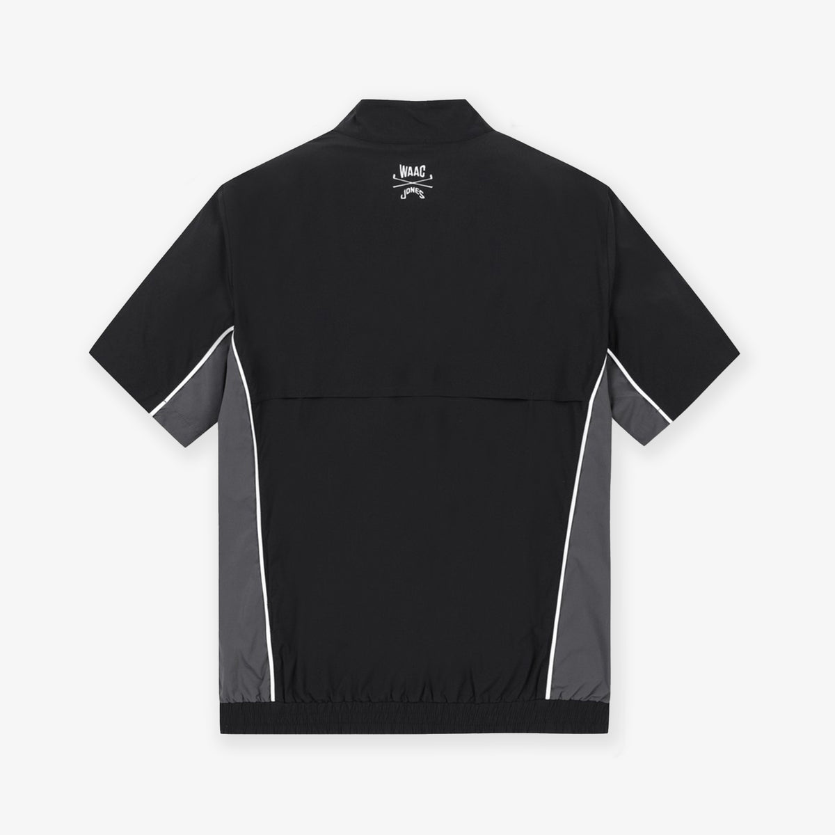 [WAAC x JONES] Men's Zip Top - Black - Erthe Golf