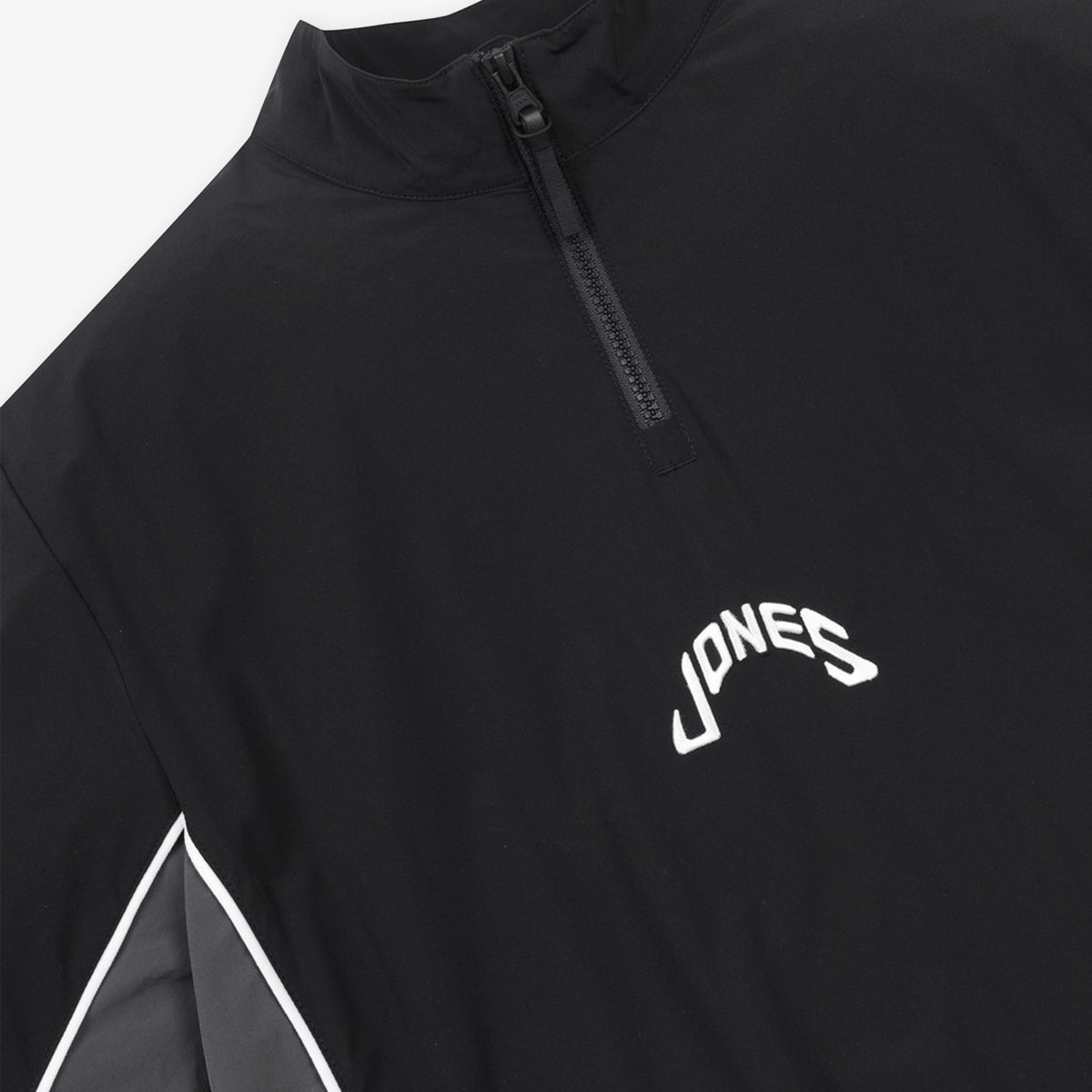 [WAAC x JONES] Men's Zip Top - Black - Erthe Golf