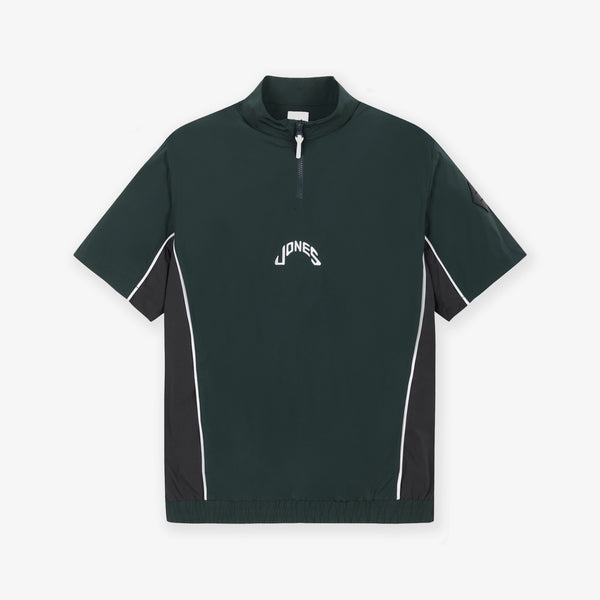 WAAC x JONES] Men's Quarter-Zip Top - Dark Green | Erthe Golf